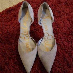 Sam Edelman pumps, grey and adorable